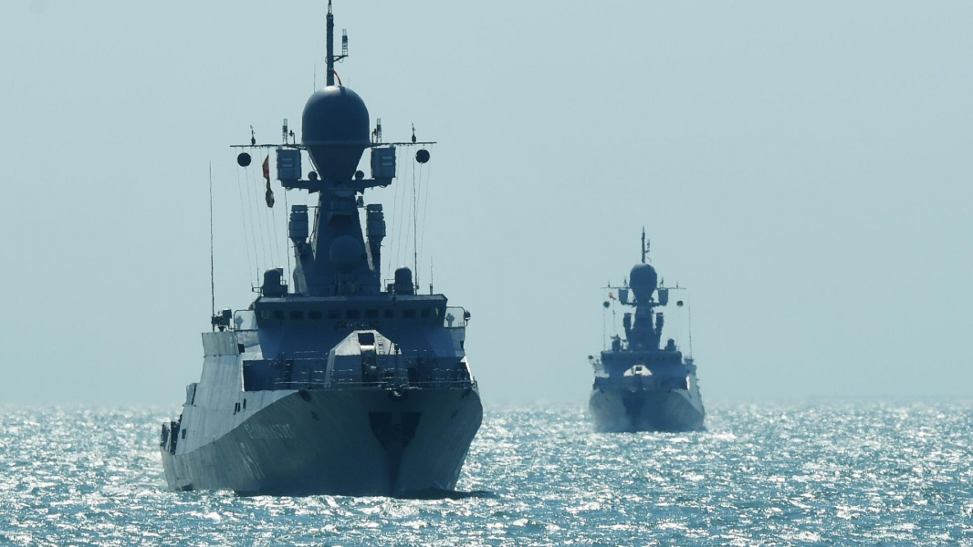 Каспийская флотилия отработала отражение атаки БЭКов на учениях "Океан-2024" Каспийская флотилия отработала отражение атаки БЭКов на учениях "Океан-2024"